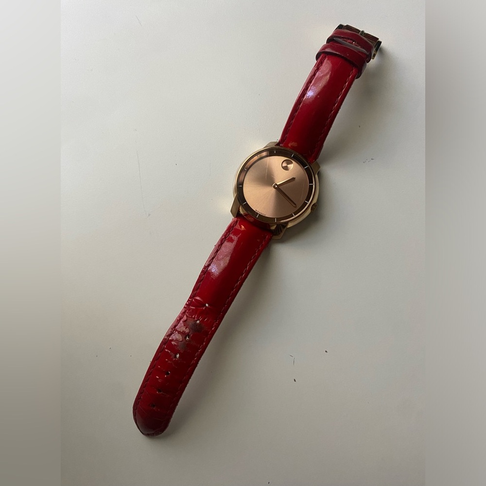 Rose Gold Movado BOLD watch